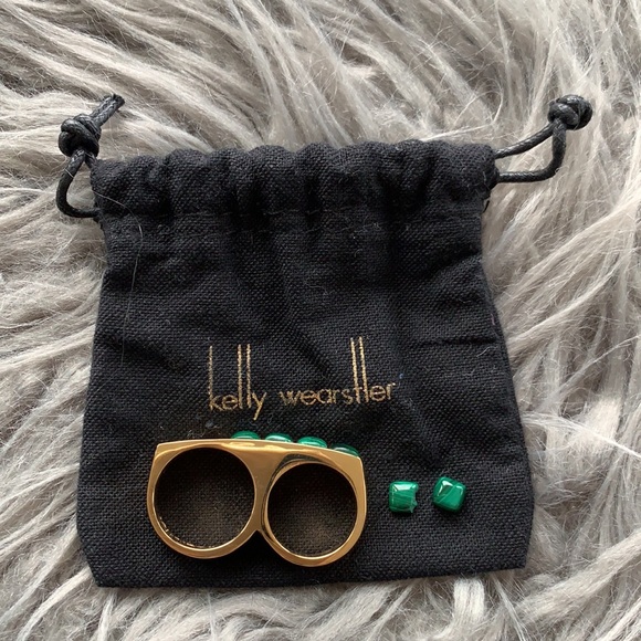 Kelly Wearstler Sochi Double-finger Ring - Picture 8 of 13